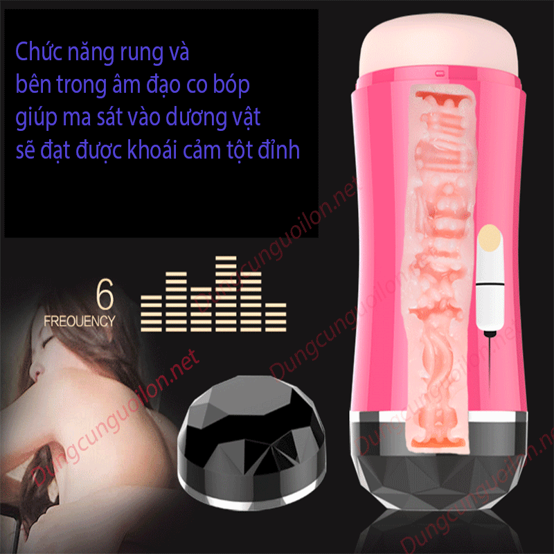 Cóc thủ dâm có rung KingKong cao cấp